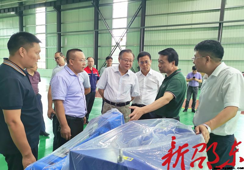 龚文密来邵东调研五金产业转型升级和智能制造项目建设