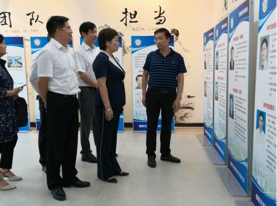 邵阳市委常委、组织部部长张皓来我院调研