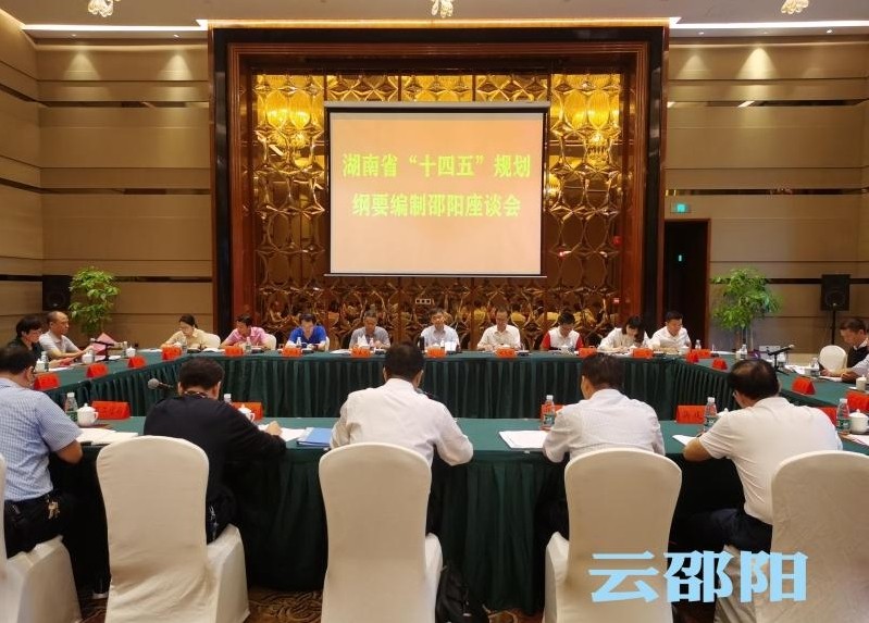 我院周胜强董事长应邀参加湖南省“十四五”规划编制工作座谈会