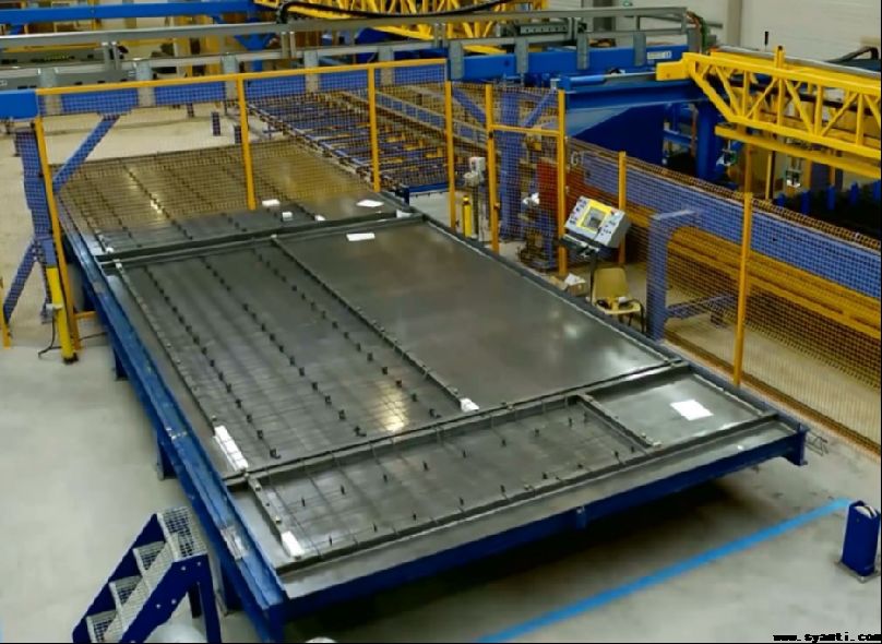 混凝土预制件生产线通用型模具及配套建筑机器人开发