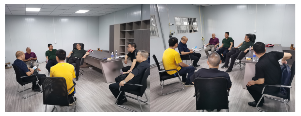 我院唐院长带领研究院一行5人赴洞口、武冈、邵阳县企业考察交流