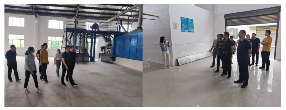 我院唐院长带领研究院一行5人赴洞口、武冈、邵阳县企业考察交流