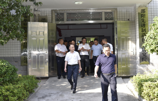 省政府“五好”园区创建工作专项督查组来我院考察