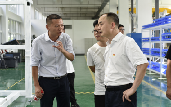 省政府“五好”园区创建工作专项督查组来我院考察