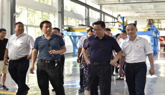 省政府“五好”园区创建工作专项督查组来我院考察